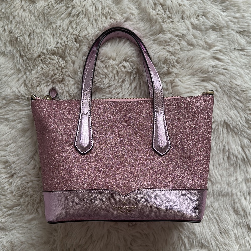 Kate Spade Pink Glitter Purse